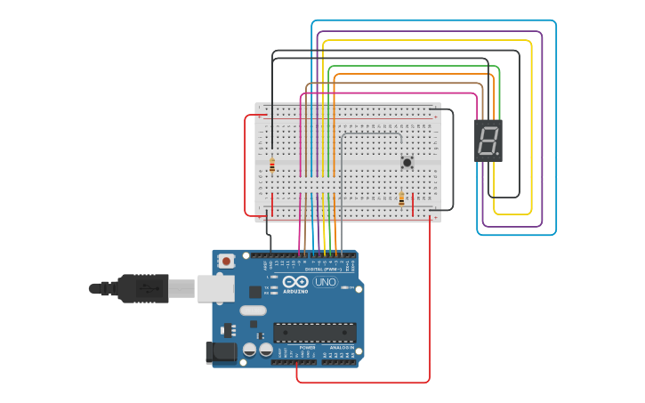 Circuit design Module 9 Tutorial 1 Sample Solution - Tinkercad