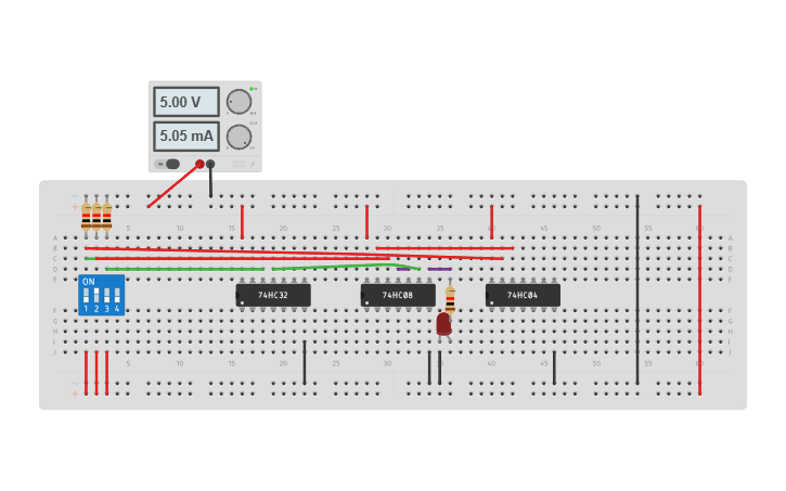 Circuit design tarea5 - Tinkercad