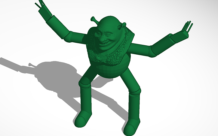 3D design shrek is life | Tinkercad