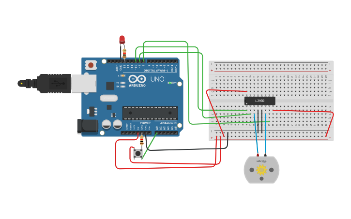 Circuit design Latihan 5 bag 1 | Tinkercad