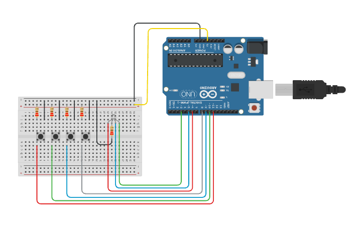 Circuit design 2018048_Tugas3 - Tinkercad