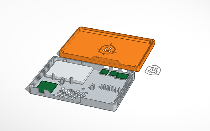 3D design Citadel Node Case - Tinkercad