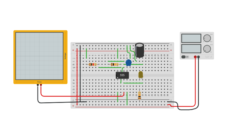 Circuit design PWM using LM555 timer byshubharthak - Tinkercad