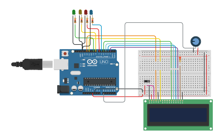 Circuit design sensor de umidade, lcd e leds (Umity sensor with LEDS ...