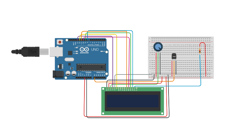 Circuit design Pooja Pramanik - Tinkercad