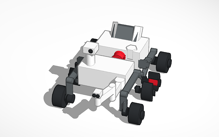 3D design Rover | Tinkercad