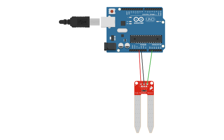 Soil Moisture Sensor Arduino Tinkercad - Design Talk