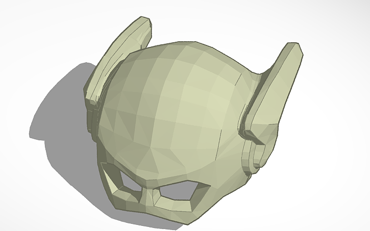 3D design lego flash helmet - Tinkercad