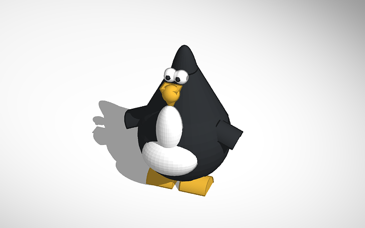 homage to club penguin rip | Tinkercad