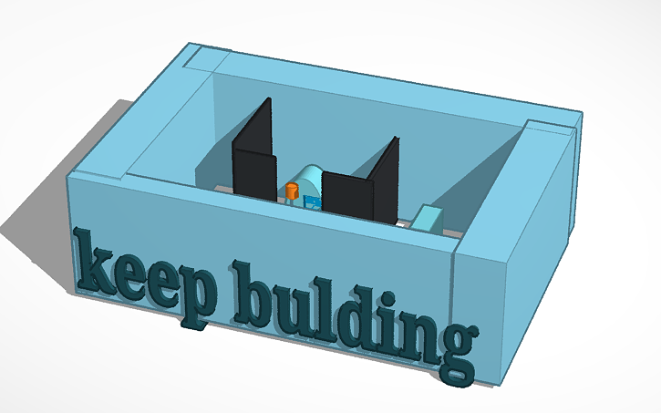 3D design keep building | Tinkercad