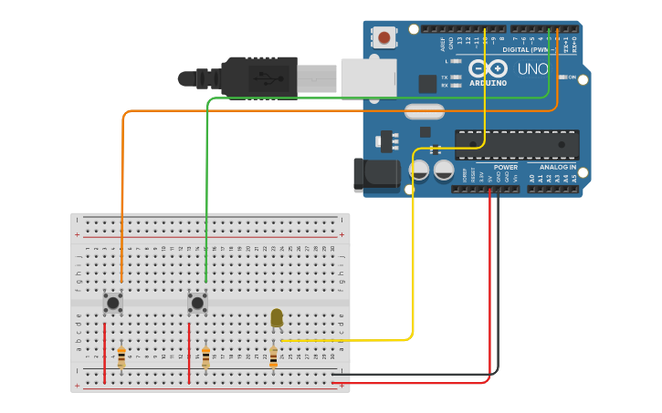 Circuit design Hzem mohamed week 3 assi 5 | Tinkercad