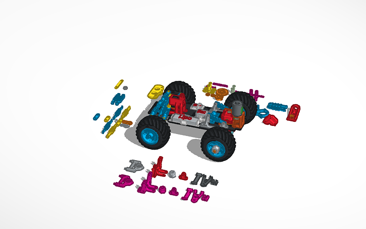 3D design traxxas slash - Tinkercad