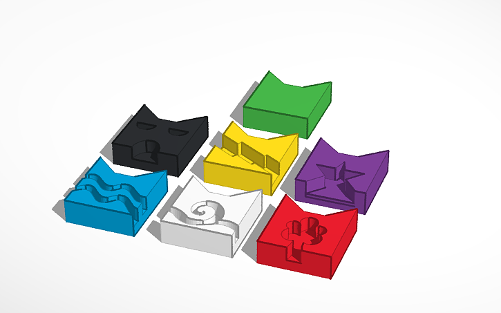 Warrior Cats Clan Symbols Tinkercad