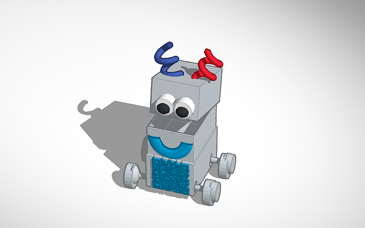 3D design Robot storage cart | Tinkercad