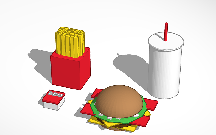 3D design travis scott meal | Tinkercad