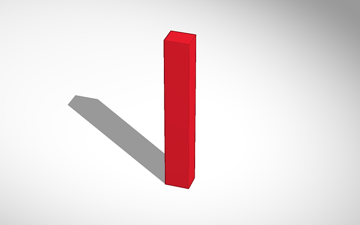 3D design Football Goalpost - Tinkercad