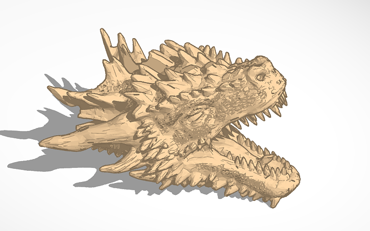 3D Design DRAGON Head Tinkercad 3D Design DRAGON Head Tinkercad