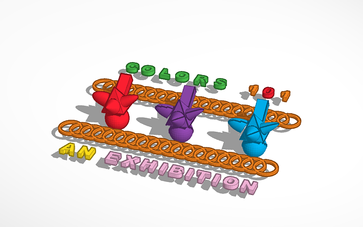 3D design Colors 101 - Tinkercad
