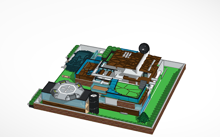 Tinkercad Mansion House