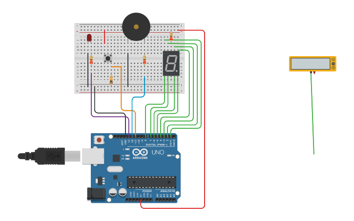 Contactor Static Arduino Circuit design Contatore Arduino gruppo4 | Tinkercad