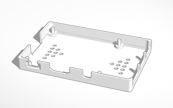 3d Design Compact Raspberry Pi B Casebase Tinkercad 4218