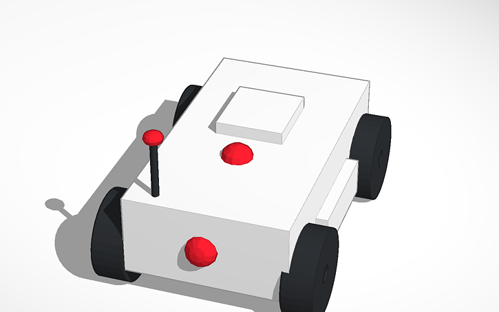 3D design Invention Car | Tinkercad