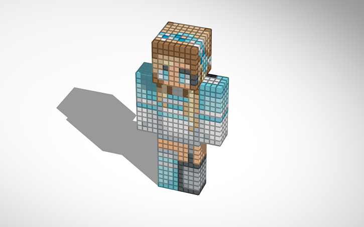 Just A Minecraft Skin Tinkercad