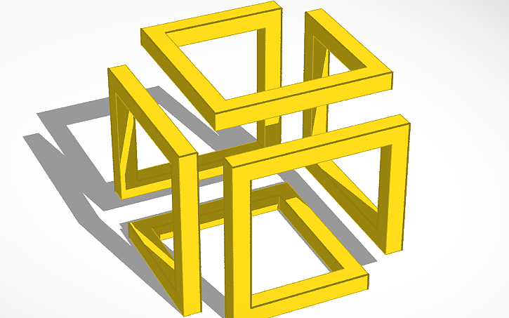 3D design INFINITY CUBE - Tinkercad