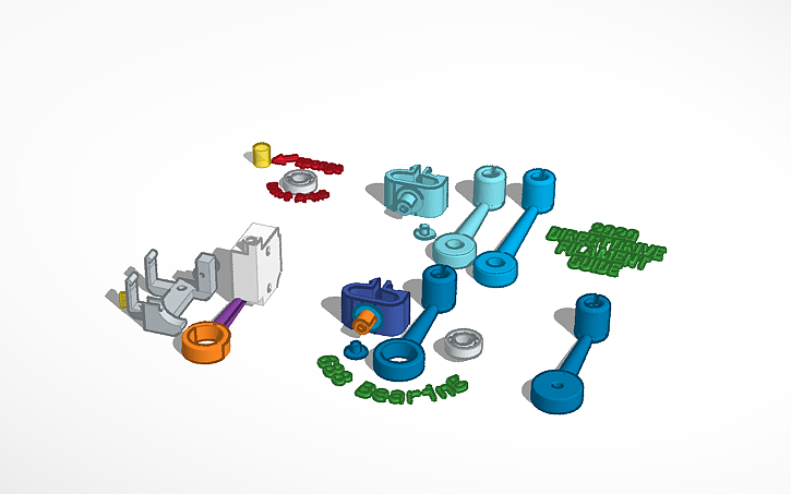 3D design Ender 3 Direct Drive Filament Guide - Tinkercad