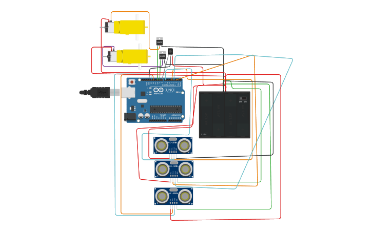 Circuit design Bodacious Borwo | Tinkercad