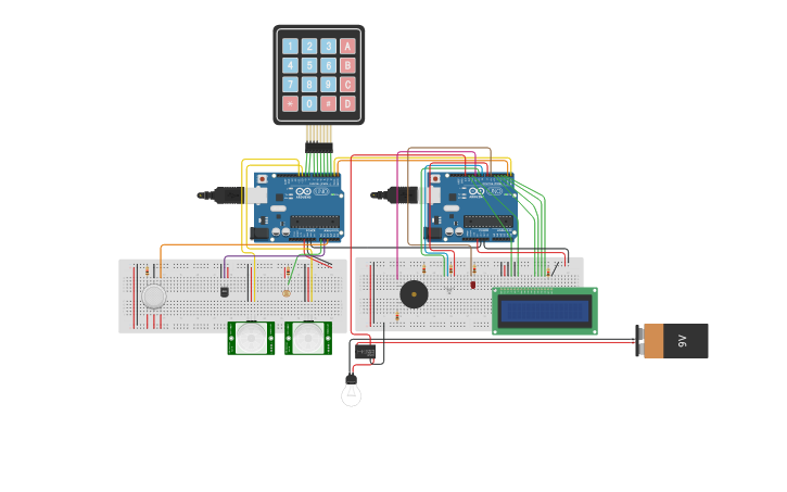 Circuit design Project IoT - Tinkercad