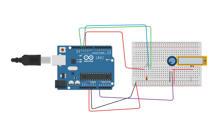 Circuit design Assignment 6 Level 2 - Tinkercad