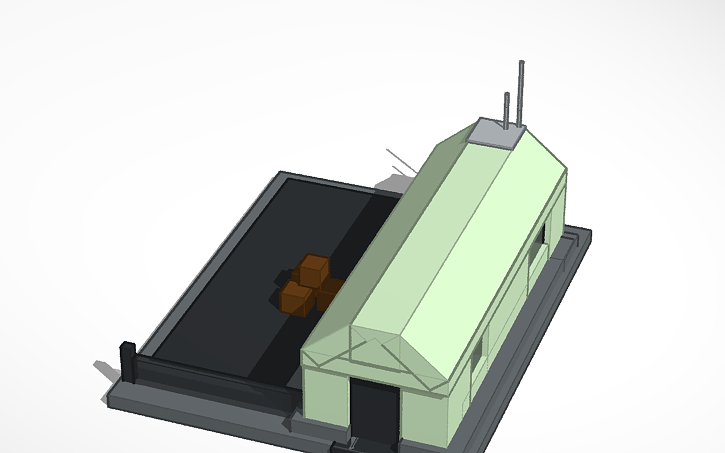Roblox Tower Battles Barracks Lvl1 Tinkercad