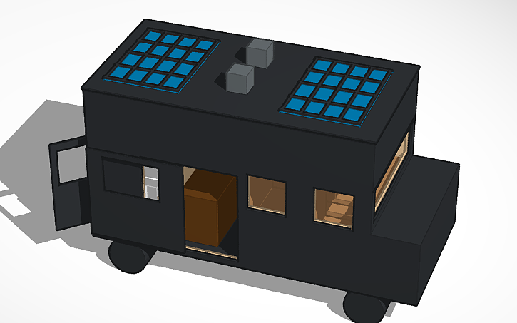 Cad Rv 3D design Audreys RV Van - Tinkercad
