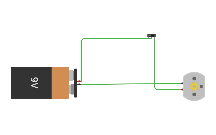 Circuit design Motor | Tinkercad