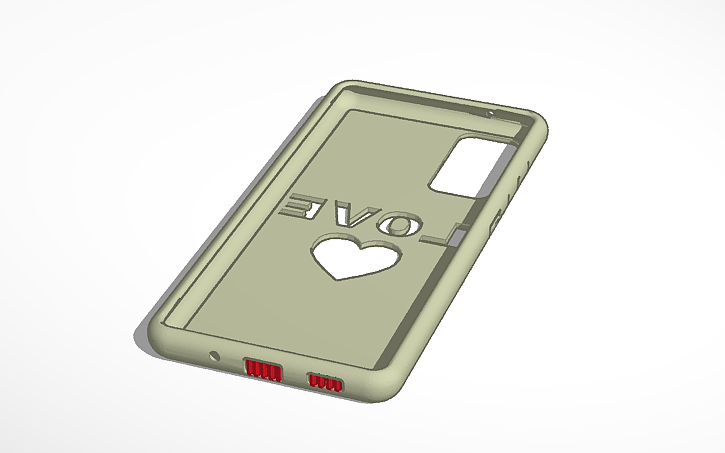 Samsung Galaxy S20 Fe Hülle Selbst Gestalten 3D design Galaxy S20 FE - Tinkercad