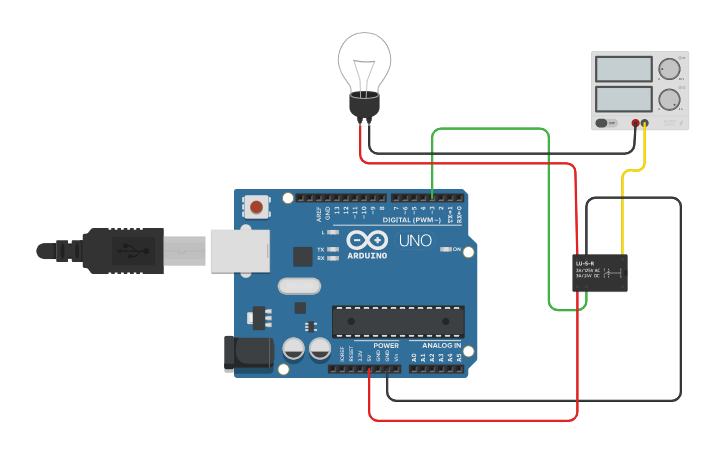 Circuit design experiment 3 - Tinkercad