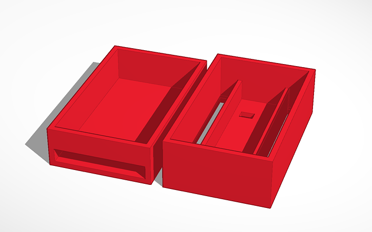 3D design Arduino Pro Mini case - Tinkercad
