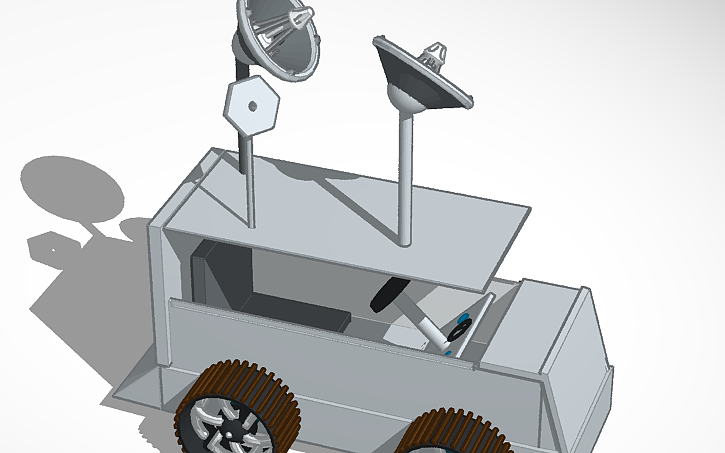 3D design Rover Carl | Tinkercad