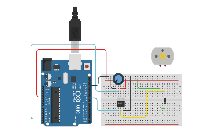 Circuit design Lab10 | Tinkercad