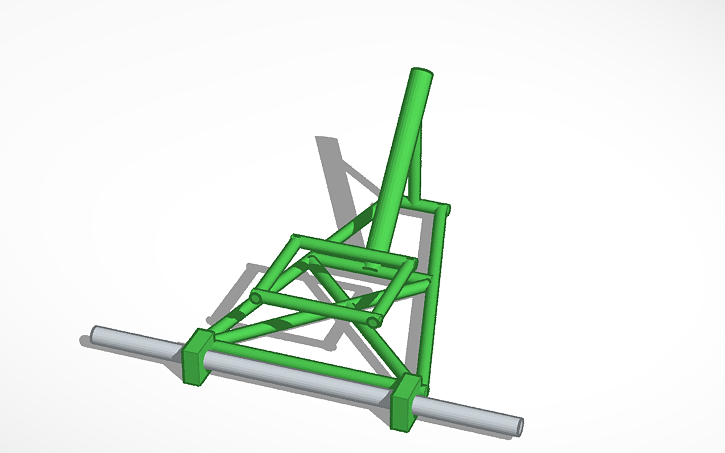 Motorised drift online trike frame