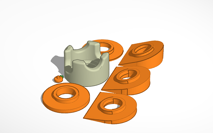 3D design Bicycle Front Wheel Steering Block Riser Zwift | Tinkercad