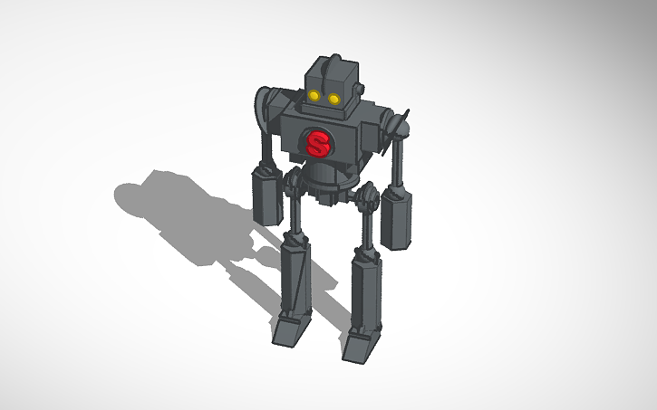 3D design The Iron Giant - Tinkercad