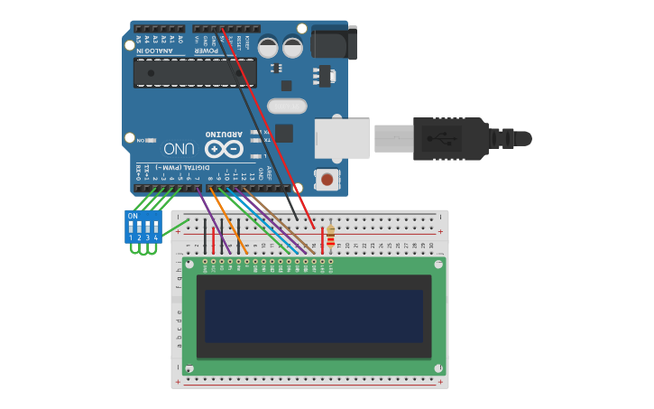 Circuit design Minimal I/O computer | Tinkercad