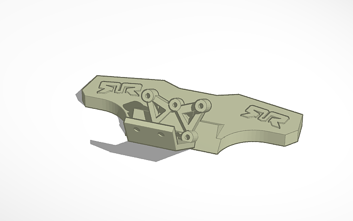 3D design arrma votage bumper revise - Tinkercad