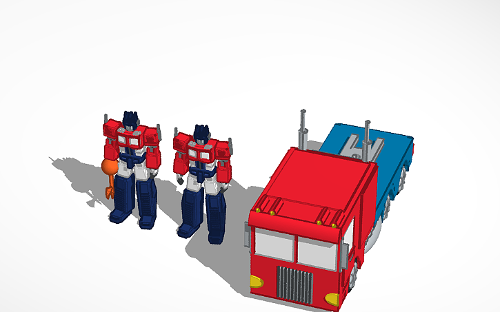 Optimus Prime | Tinkercad Optimus Prime | Tinkercad