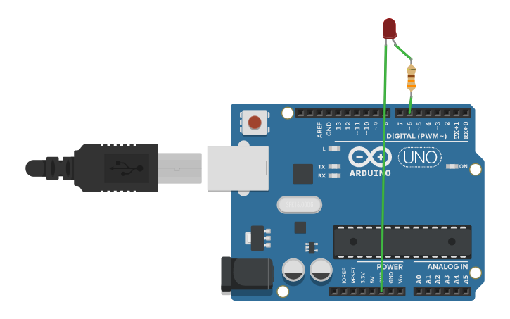 Blink With Sfrs Tinkercad Blink With Sfrs Tinkercad