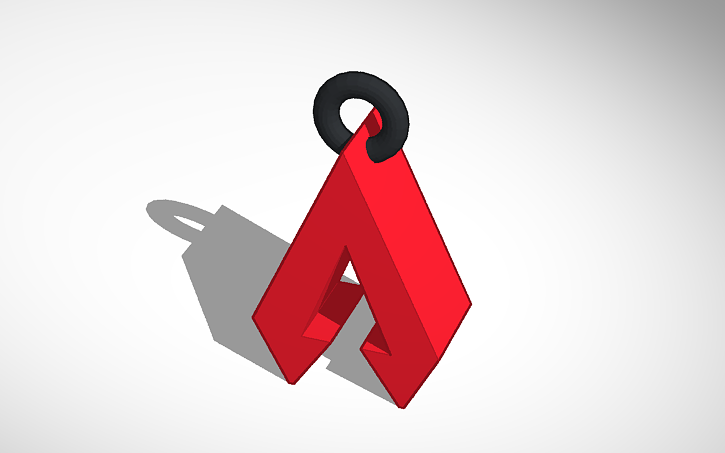 3D design Apex Legends Key Chain | Tinkercad