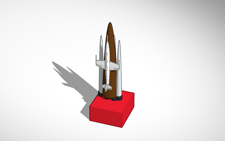3D design Nasa rocket | Tinkercad