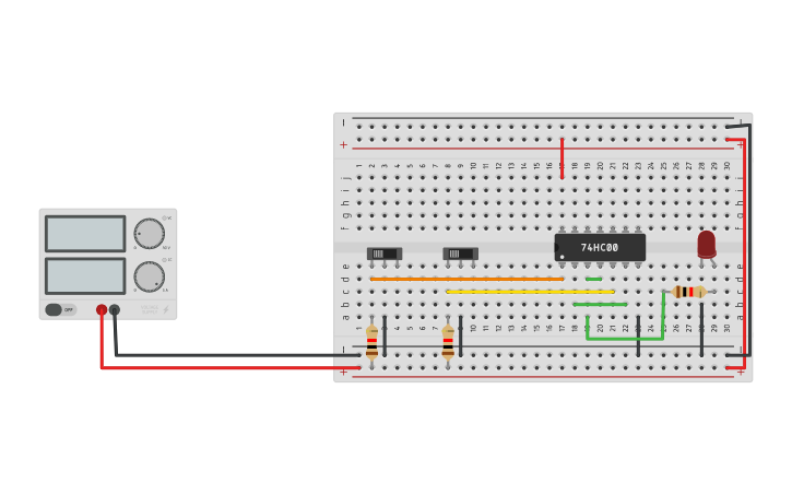Circuit design fire alarm | Tinkercad